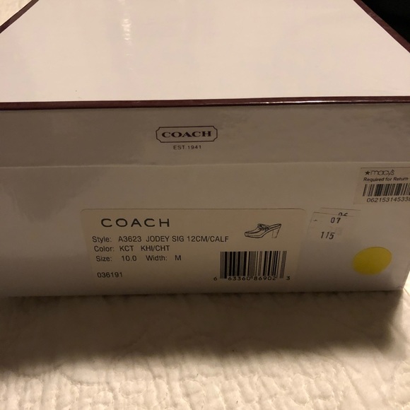 Authentic Coach clogs - Picture 8 of 8